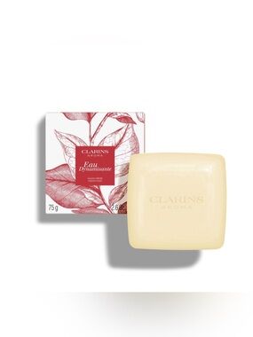 Clarins Cream Soap Bar with Red Botanical Box